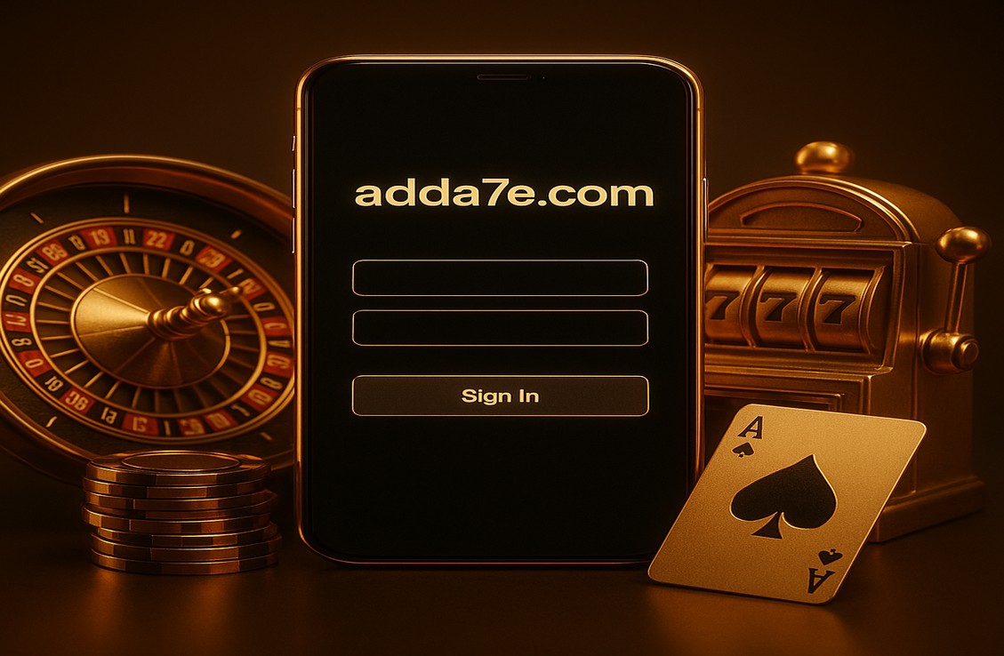 adda7 অ্যাকাউন্ট লগইন স্ক্রিন